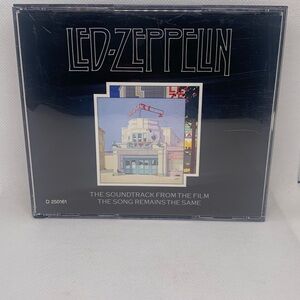 Led Zeppelin Soundtrack CD